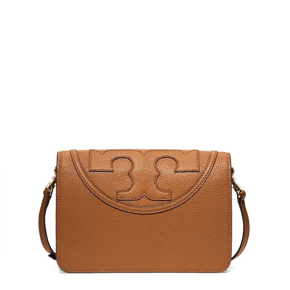 Tory Burch Brown Leather Crossbody Bag